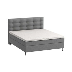 Kuvertlakan 180x210 cm - Satin TC220 - Soft feel - vit - Luna